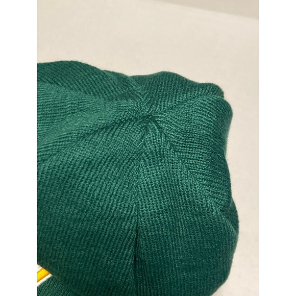 Green Bay‎ Football Skull Cap Beanie Embroidery Green Yellow - Picture 4 of 4